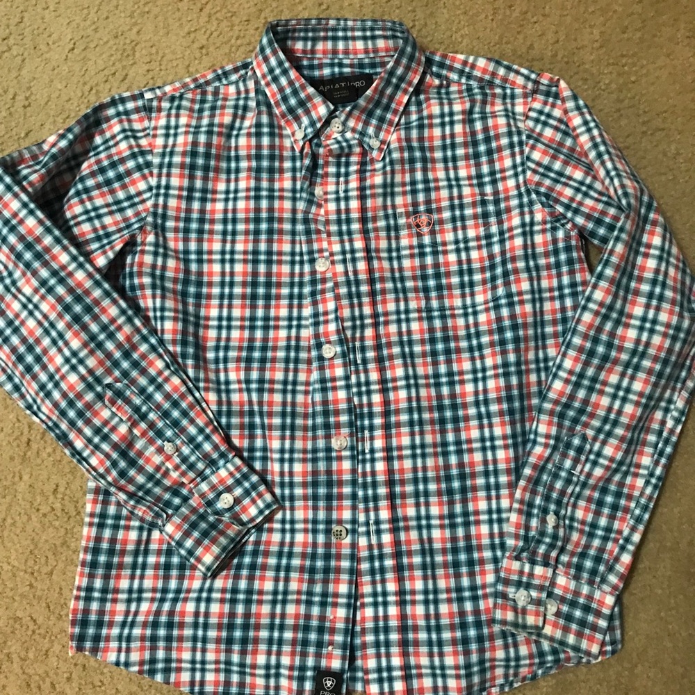 Boys Ariat shirt